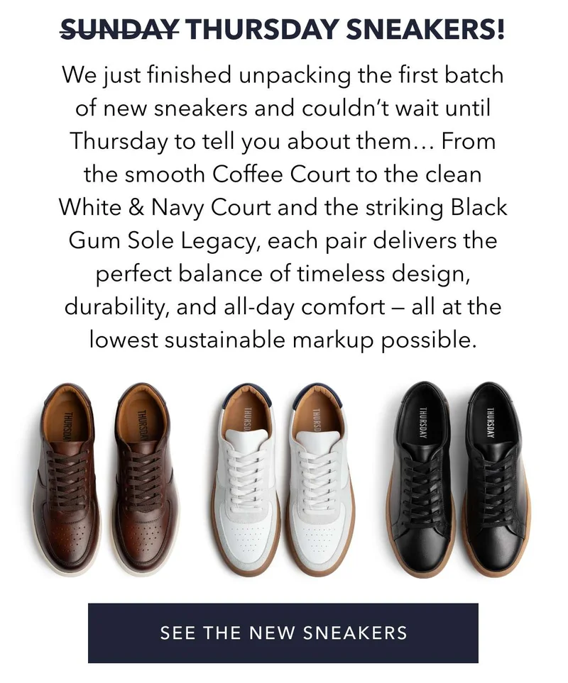 See The New Sneakers