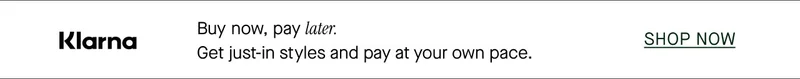 Klarna - Buy now, pay later.