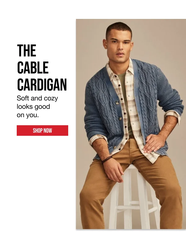 The Cable Cardigan Shop Now