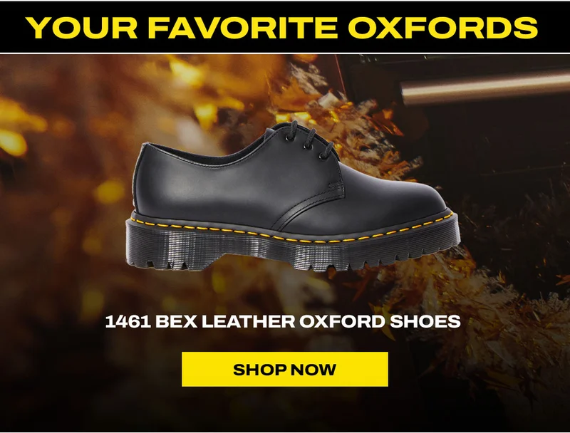 1461 BEX SMOOTH LEATHER OXFORD SHOES