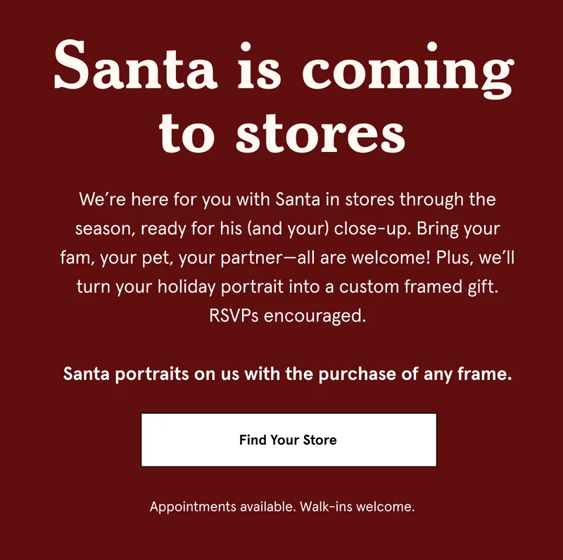 Santa is coming