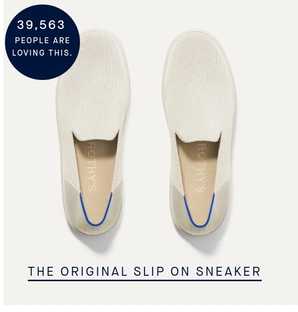 THE ORIGINAL SLIP ON SNEAKER SHOP NOW