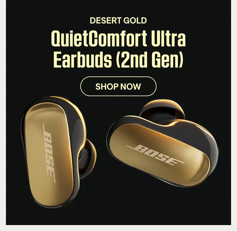 QuietComfort Ultra Earbuds (2nd Gen) in Desert Gold