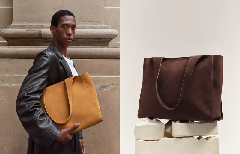 suede work tote. Shop Work Tote