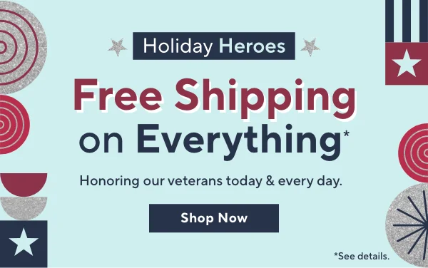Free Shipping on Everything