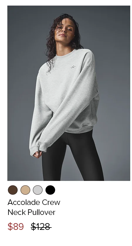 Accolade Crew Neck Pullover