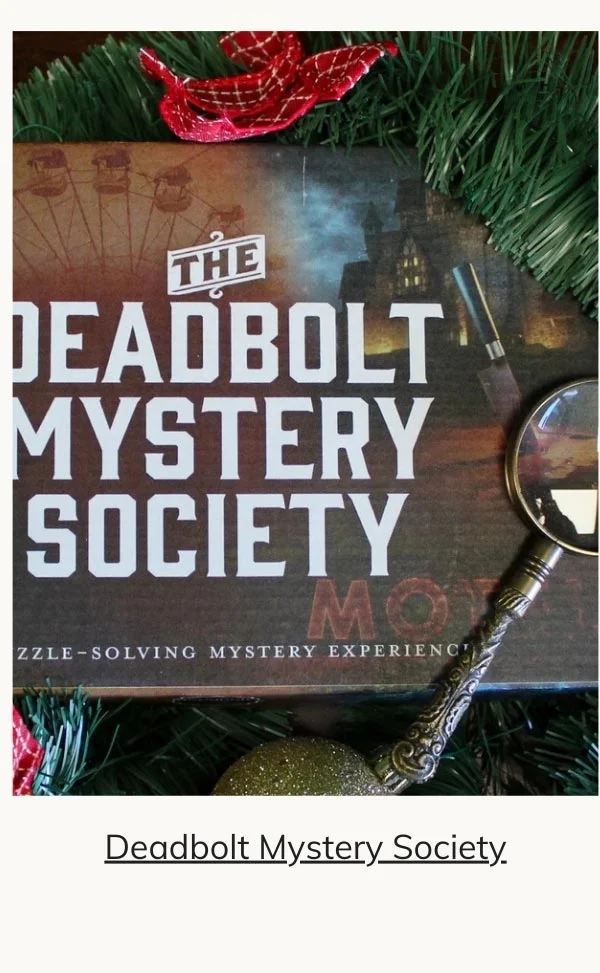 The Deadbolt Mystery Society Monthly Box