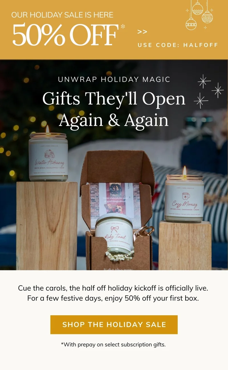 Shop the Holiday Sale