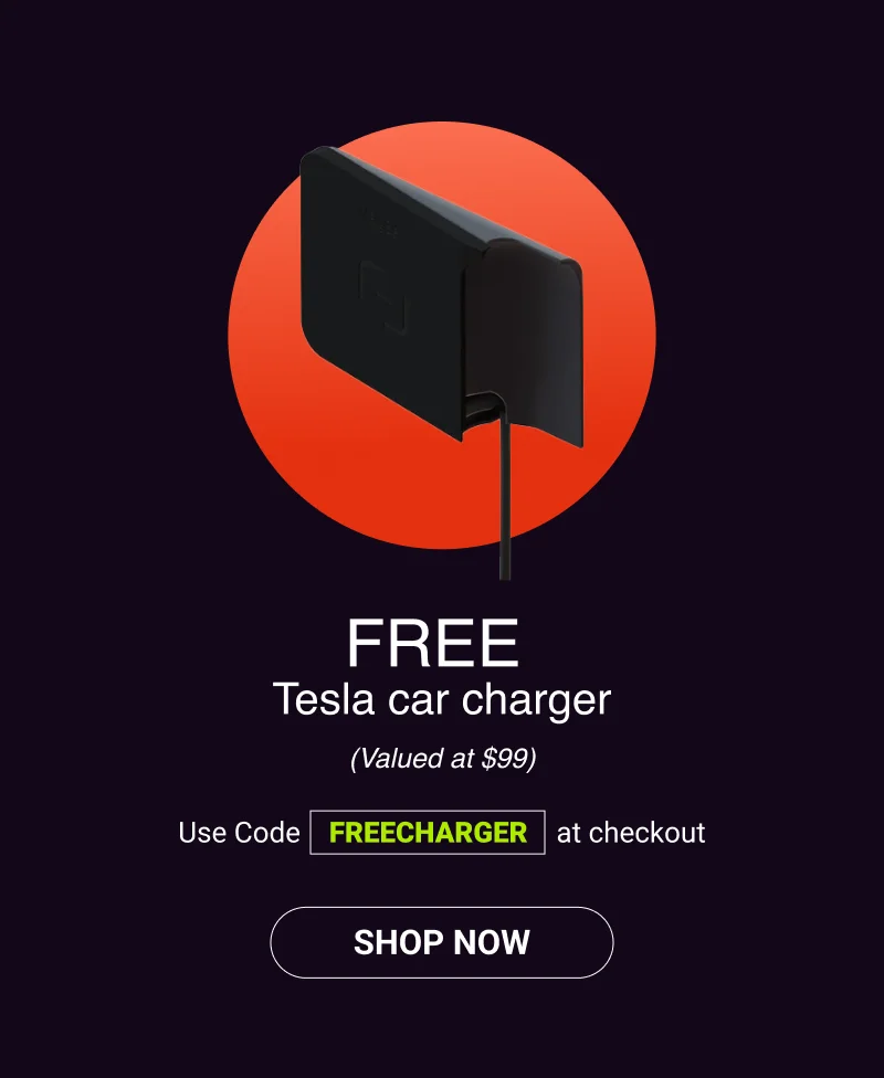 Free Tesla Car Charger w/RimCase Order