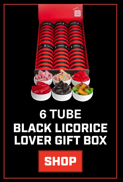 6 Tube Black Licorice Lover Gift Box - SHOP