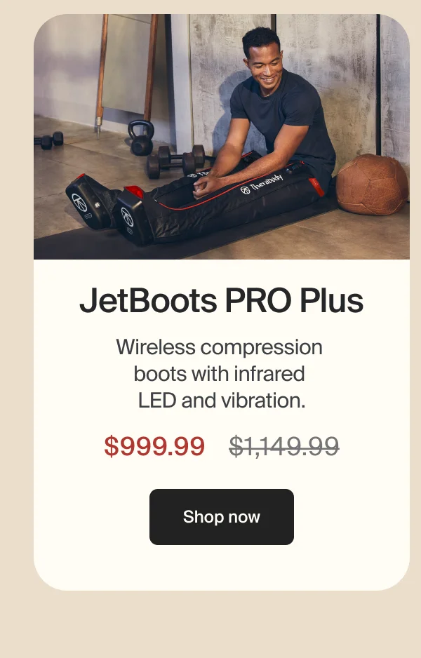 JetBoots PRO Plus | Wireless compression  boots with infrared  LED and vibration. | $999.99 | Shop now
