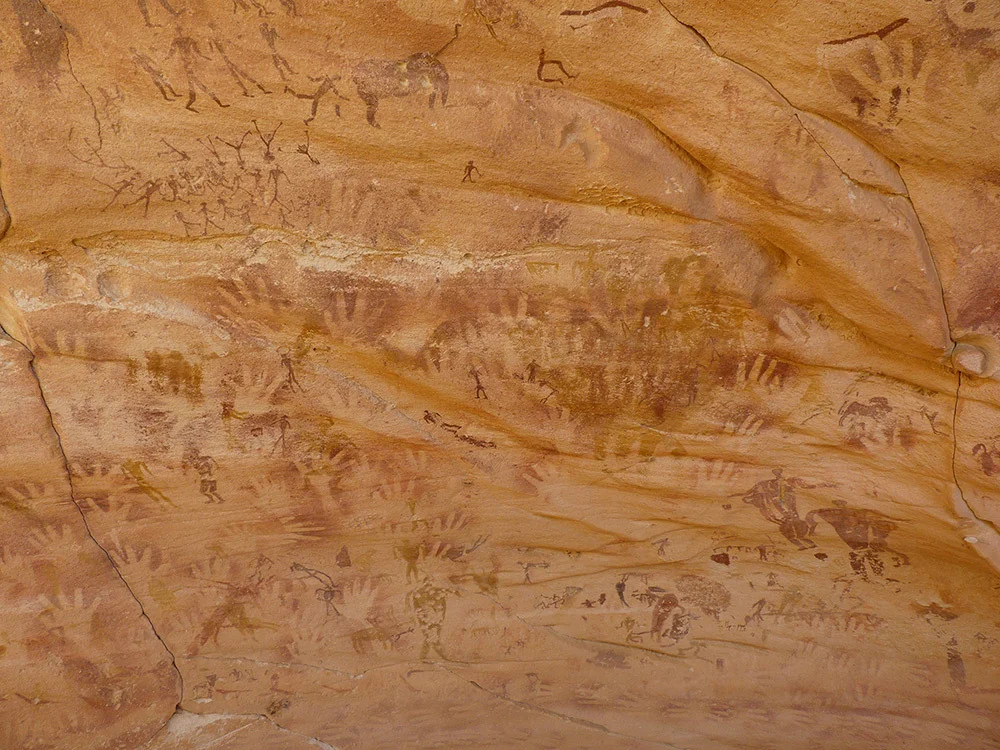 The Wadi Sura site