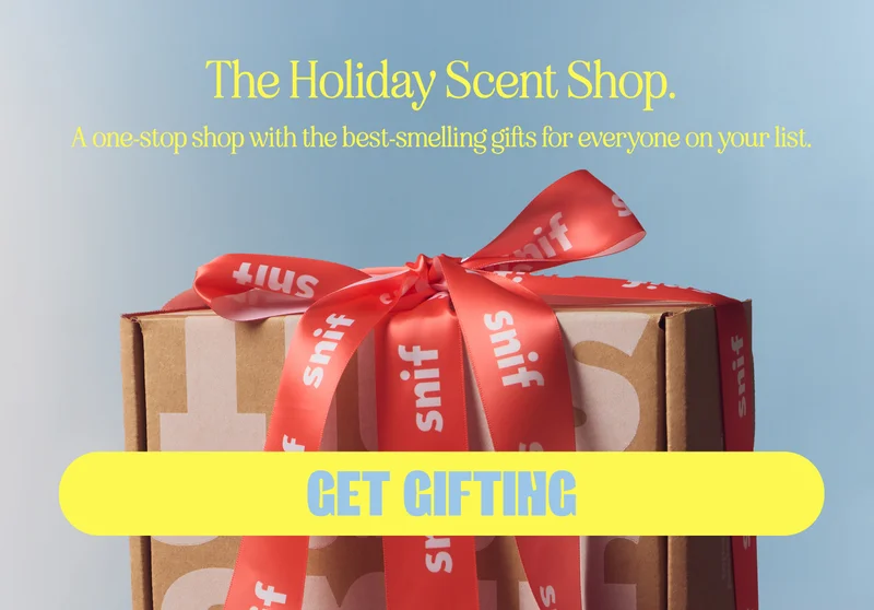 the Holiday Scent Shop. A one-stop shop with the best-smelling gifts for everyone on your list.