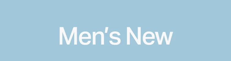 Men's New