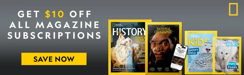 GIVE THE GIFT OF NATIONAL GEOGRAPHIC.