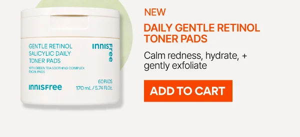 Daily Gentle Retinol Salicylic Toner Pads