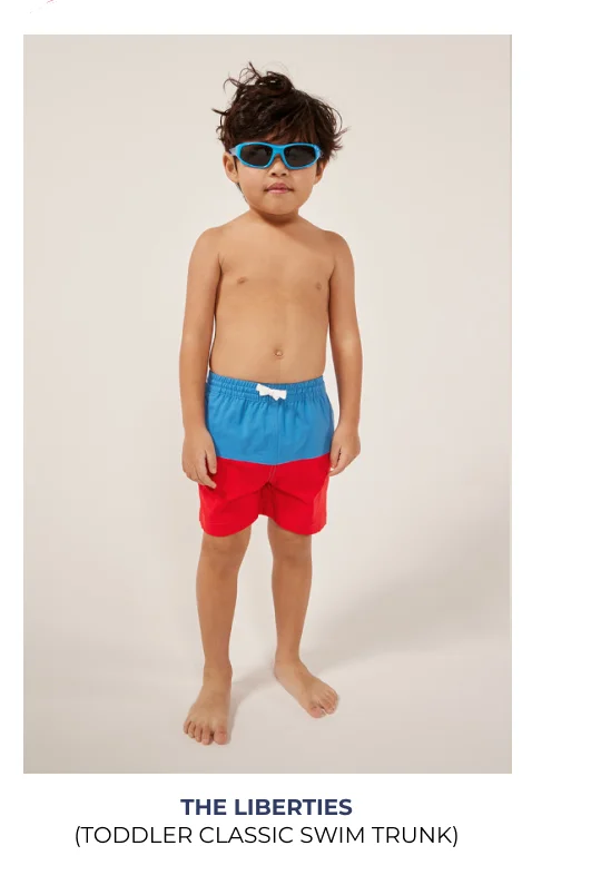 Toddler Classic Swim Trunk: The Liberties