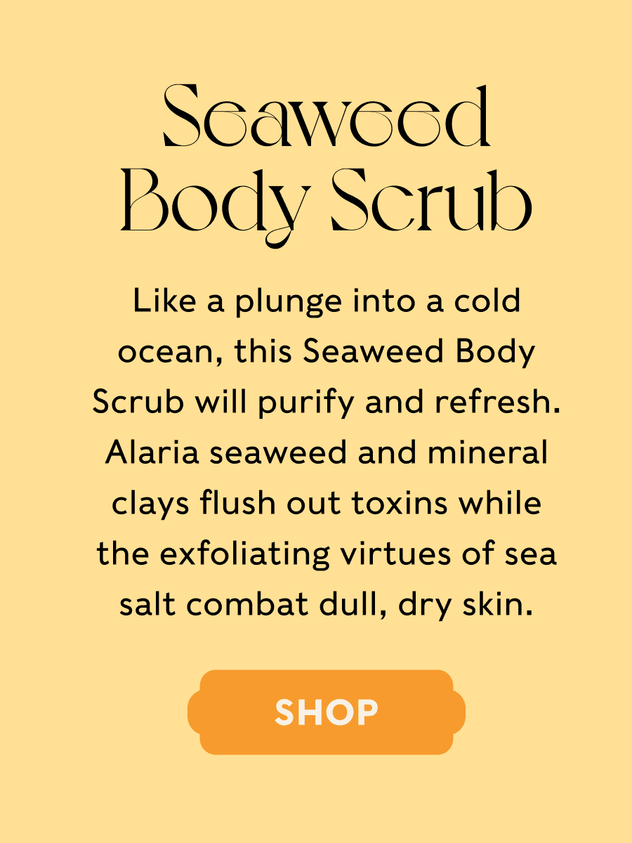 Seaweed Body Scrub - SHOP
