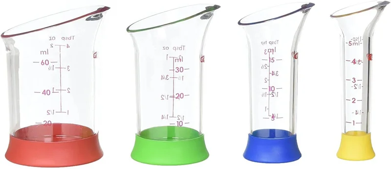 Image of 4 Piece Mini Measuring Beaker Set