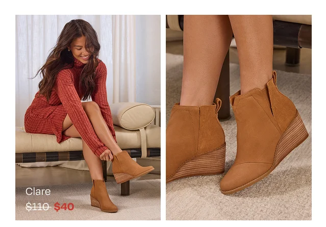 Clare Wedge Boot - Image