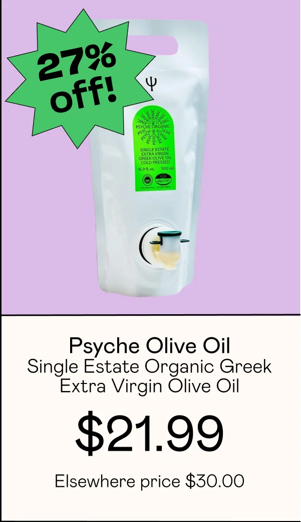 Single Estate Organic Greek Extra Virgin Olive Oil