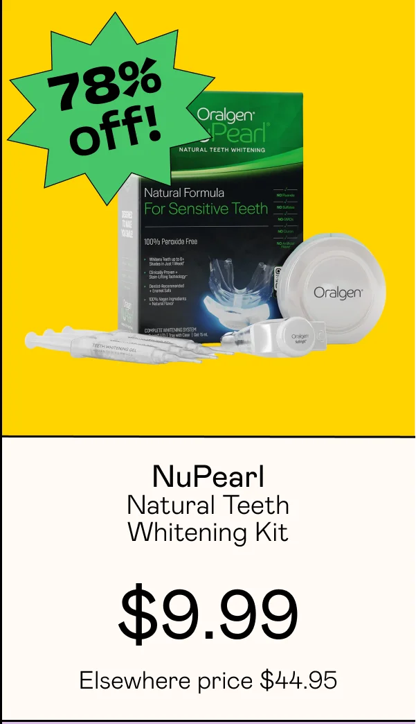 Natural Teeth Whitening Kit