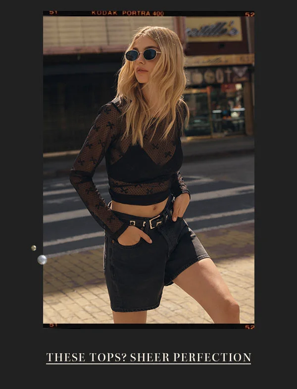 These Tops? Sheer Perfection