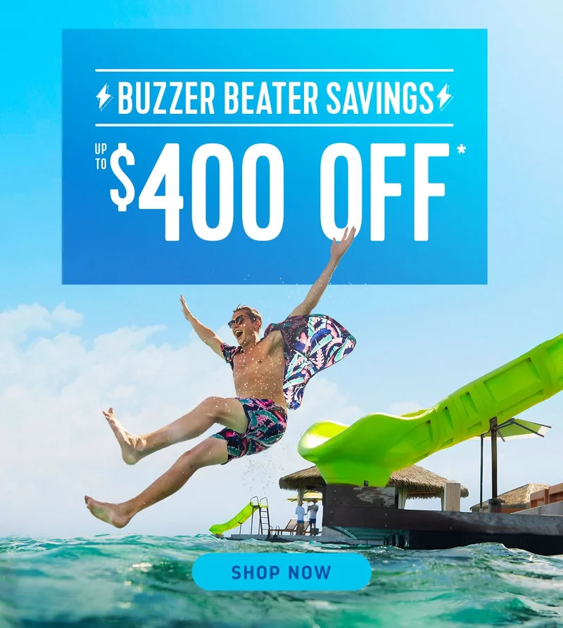 UP TO $400 OFF