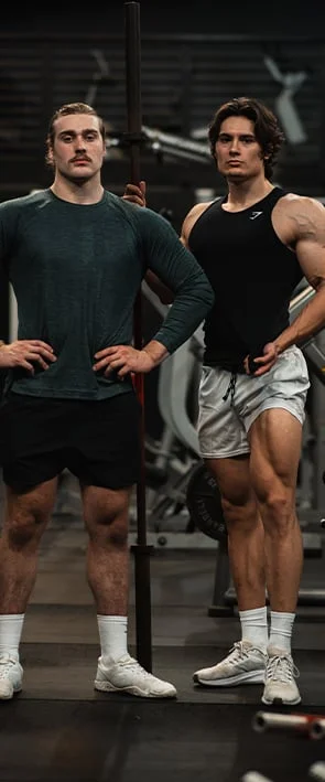 Sport Seamless Long Sleeve Tshirt in Navy and Black Apex 5'' Shorts
