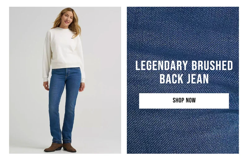 Legendary Brushed Back Jean
