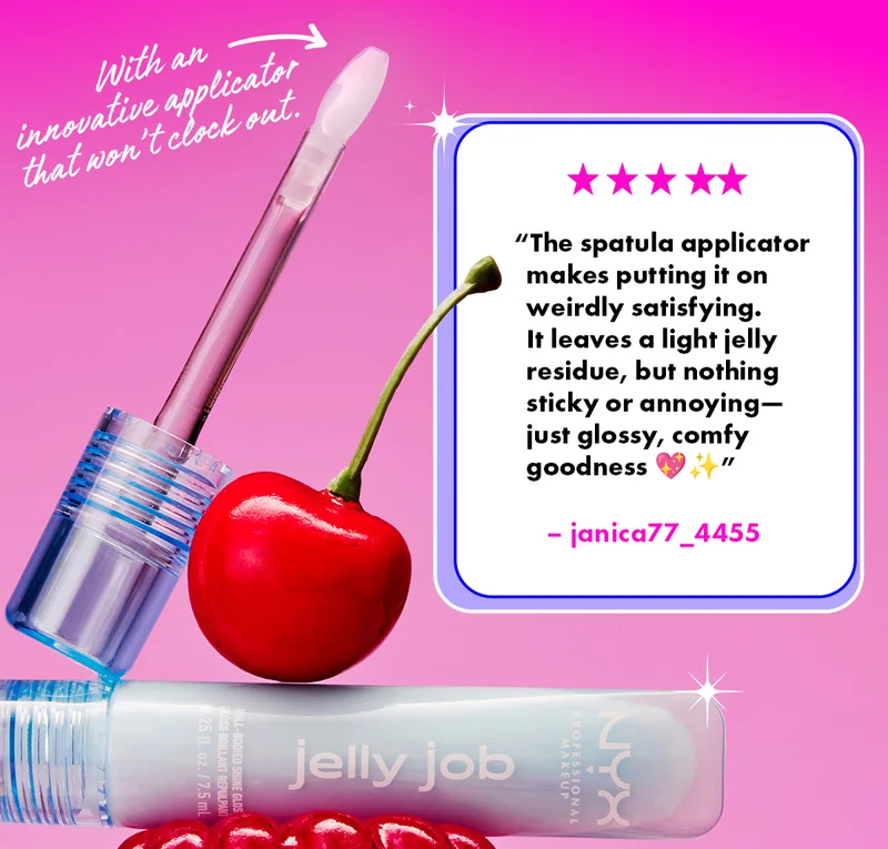 With an innovative applicator that won't clock out.
