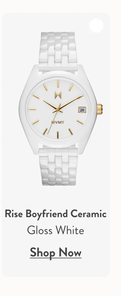 Rise Boyfriend Gloss White