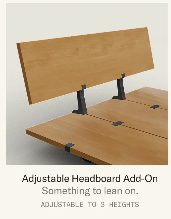 Save 30% on The Adjustable Headboard Add-On