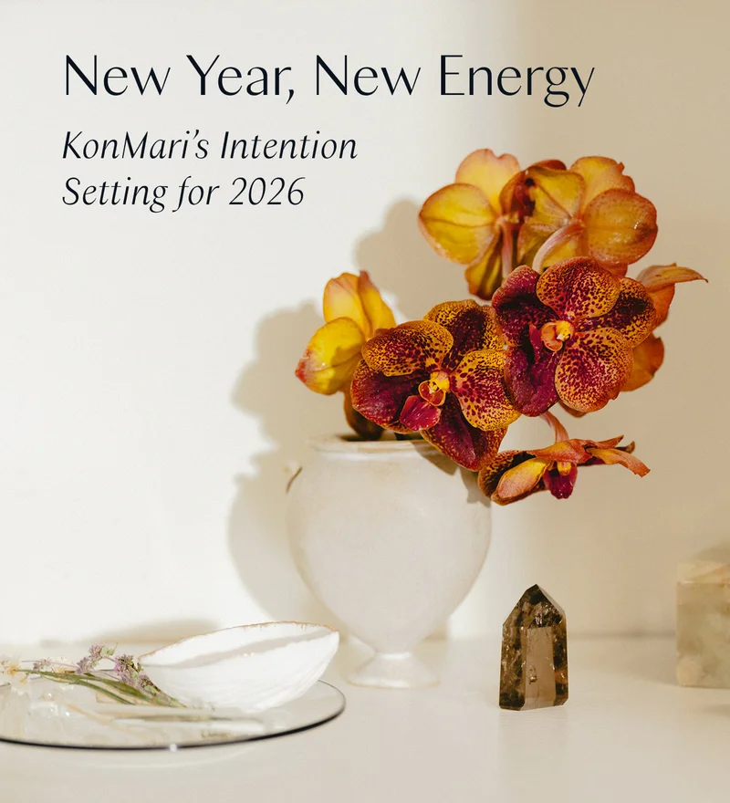 New Year, New Energy: KonMari's Intention Setting for 2026