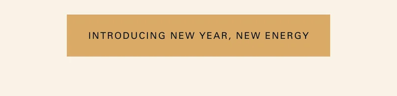 Introducing New Year, New Energy