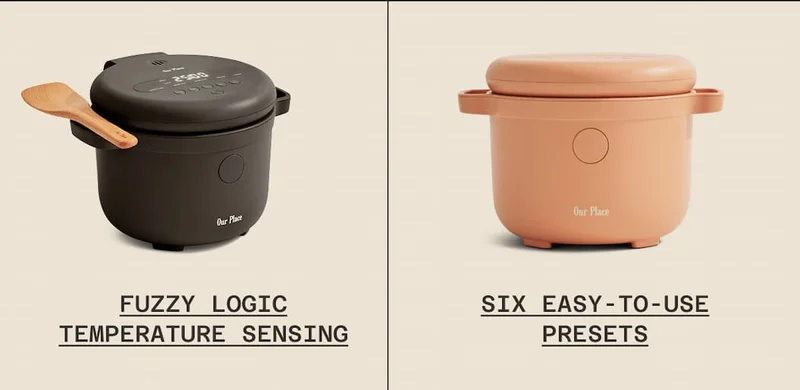 Fuzzy logic temperature sensing | Six easy-to-use presets