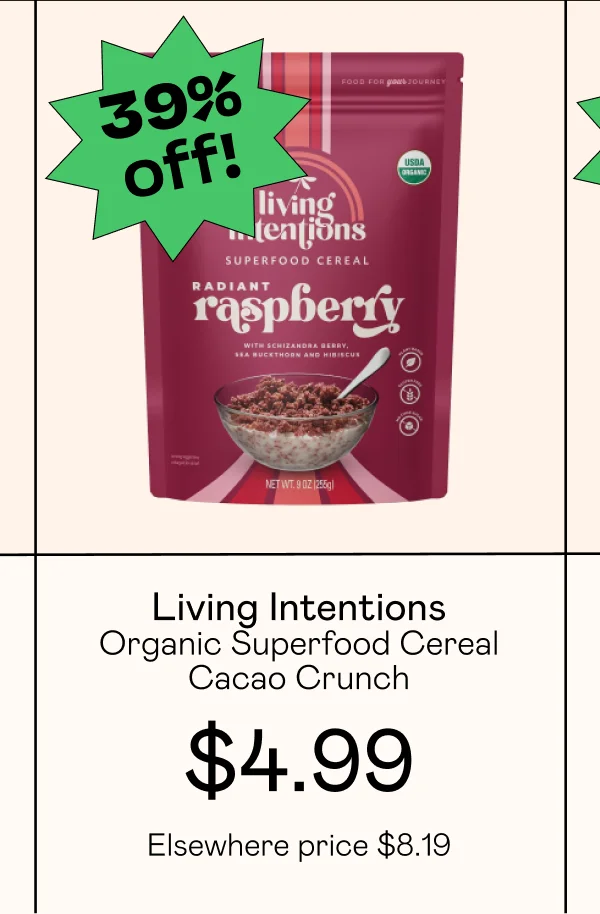 Organic Superfood Cereal Cacao Crunch