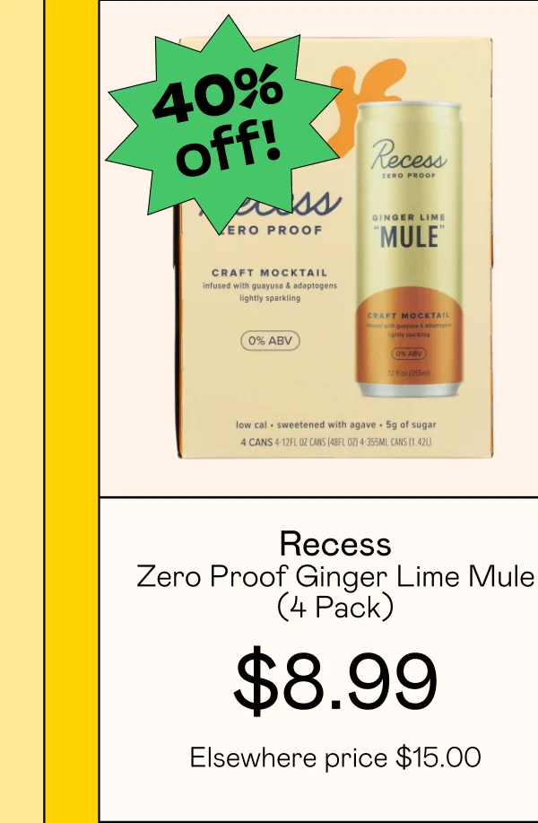 Zero Proof Ginger Lime Mule (4 Pack)