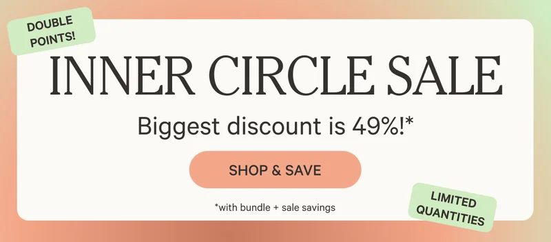 Inner Circle Sale - Biggest discount is 49%