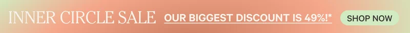 Inner Circle Sale: biggest discount is 49%*