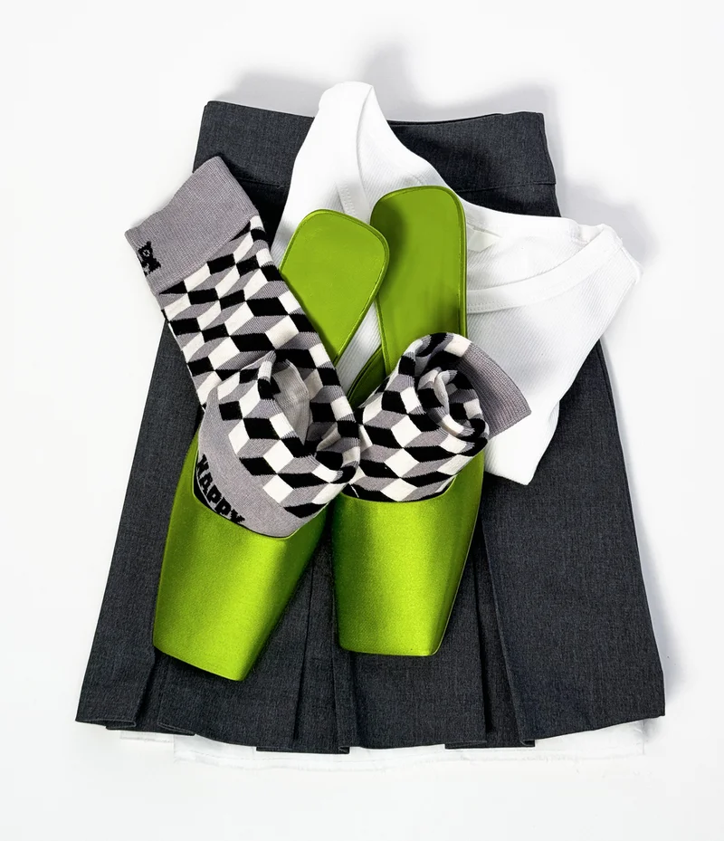 Graphic socks
