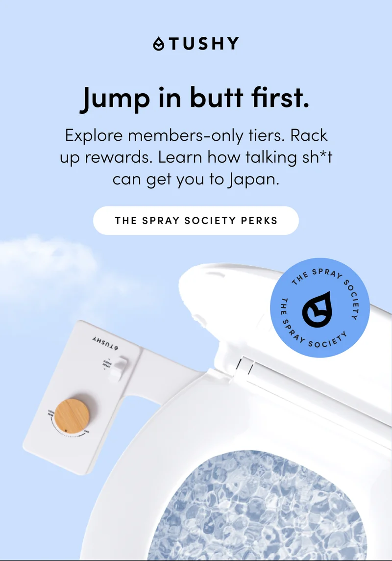 THE SPRAY SOCIETY PERKS