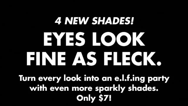 eyes look fine as fleck.