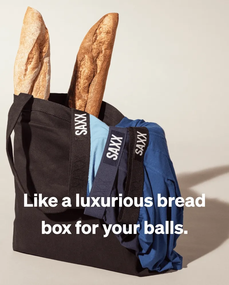 Like a luxurious bread box for your balls.