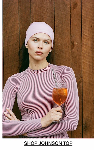 Shop Johnson Top in Amethyst