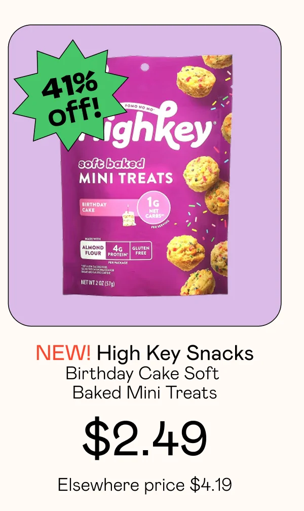 Birthday Cake Soft Baked Mini Treats