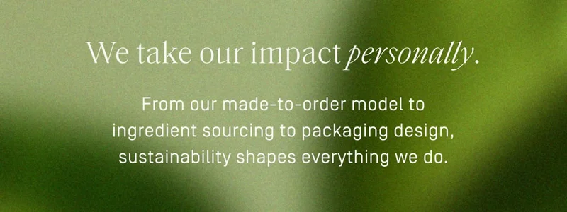 We take our impact personally