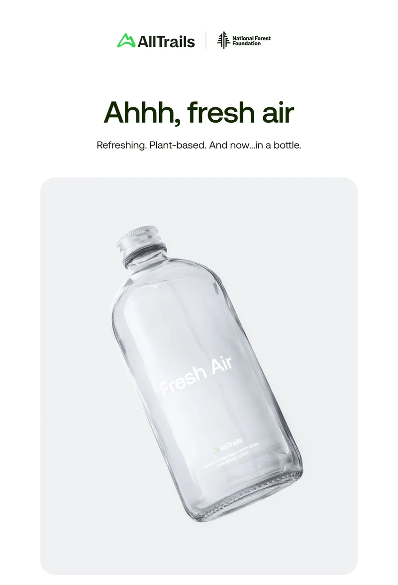 Bottle of air