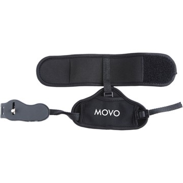 Movo Photo HSG-7 Deluxe Neoprene Soft Padded Dual Wrist and Grip Strap for DSLR Cameras, Black