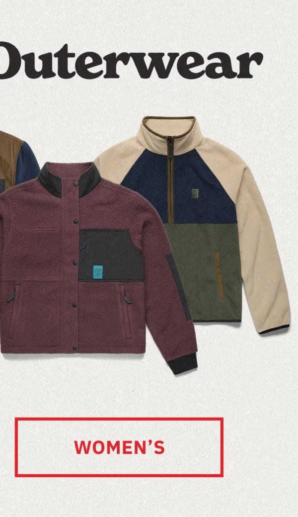 Shop Outerwear Womens